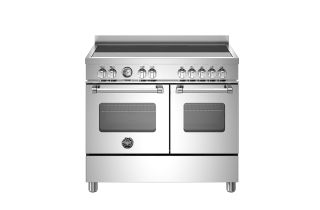 Bertazzoni MAS105I2EXC Master 100cm Induction Top Electric Double Oven Range Cooker - Stainless Steel
