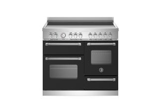 Bertazzoni MAS105I3EXC Master 100cm Induction Top Electric Triple Oven Range Cooker - Matte Black
