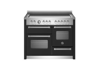 Bertazzoni MAS115I3EXC Master 110cm Induction Top Electric Triple Oven Range Cooker - Matte Black