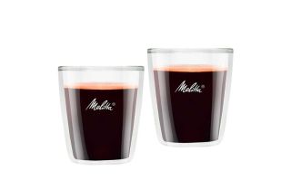 Melitta 6761116 Double-Walled Espresso Glass (Pack of 2)