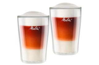 Melitta 6761118 Double-Walled Latte Macchiato Glass (Pack of 2)