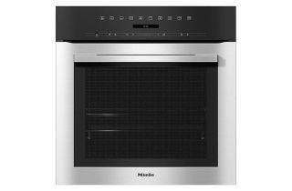 Ex Display - Miele H 7164 B Electric Built-in Single Oven - Stainless Steel / Clean Steel