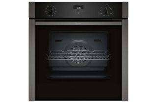 Neff B3ACE4AG3B N50 Slide & Hide 60cm Built‑In Single Oven - Graphite Grey