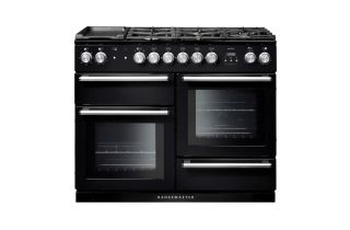 Rangemaster Nexus 110 Dual Fuel Range Cooker - Black