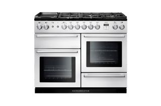 Rangemaster Nexus 110 Dual Fuel Range Cooker - White
