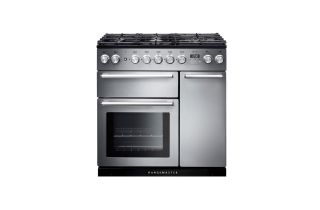 Rangemaster Nexus 90 Dual Fuel Range Cooker - Stainless Steel