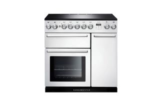 Rangemaster Nexus 90 Induction Range Cooker - White