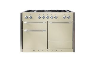 Mercury 1200 Dual Fuel Range Cooker - Oyster