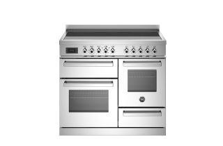 Bertazzoni PRO105I3EXT Professional 100cm Induction Top Electric Triple Oven Range Cooker - Stainless Steel