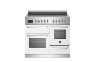Bertazzoni PRO105I3EXT Professional 100cm Induction Top Electric Triple Oven Range Cooker - White