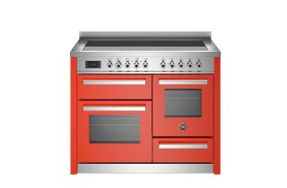 Bertazzoni PRO115I3EXT Professional 110cm Induction Top Electric Triple Oven Range Cooker - Orange