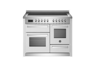 Bertazzoni PRO115I3EXT Professional 110cm Induction Top Electric Triple Oven Range Cooker - White