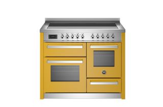 Bertazzoni PRO115I3EXT Professional 110cm Induction Top Electric Triple Oven Range Cooker - Yellow