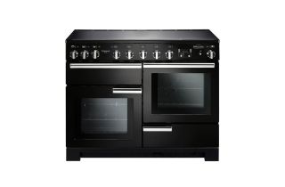 Rangemaster Professional Deluxe 110 Induction Range Cooker - Black