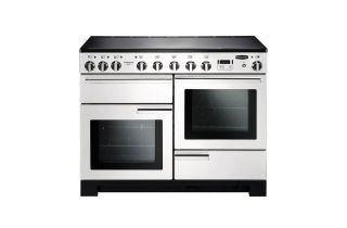 Rangemaster Professional Deluxe 110 Induction Range Cooker - White