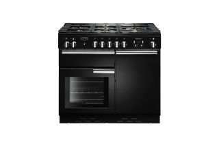 Rangemaster Professional+ 100 All Gas Range Cooker - Black