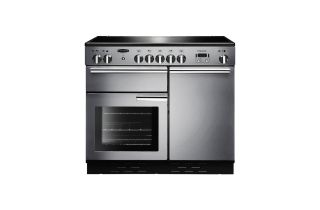Rangemaster Professional+ 100 Ceramic Range Cooker - Stainless Steel