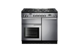 Rangemaster Professional+ 100 Dual Fuel Range Cooker - Stainless Steel