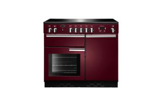 Rangemaster Professional+ 100 Induction Range Cooker - Cranberry