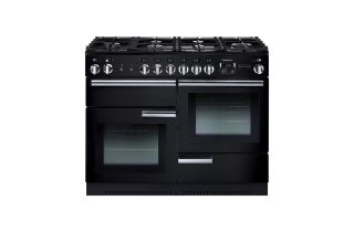 Rangemaster Professional+ 110 All Gas Range Cooker - Black