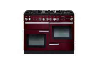 Rangemaster Professional+ 110 All Gas Range Cooker - Cranberry