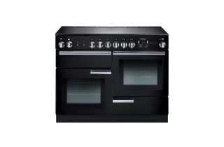 Rangemaster Professional+ 110 Ceramic Range Cooker - Black