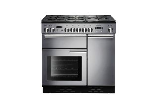 Rangemaster Professional+ 90 All Gas Range Cooker - Stainless Steel