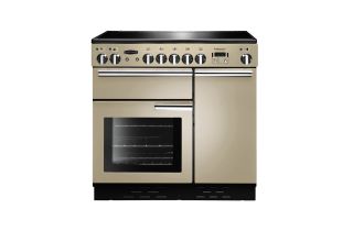 Rangemaster Professional+ 90 Ceramic Range Cooker - Cream