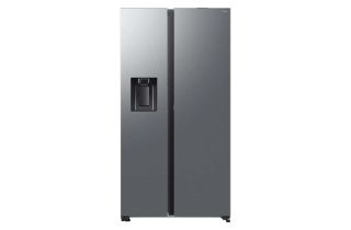 Samsung RS80F64KETEU Bespoke AI Series 8 640L American Fridge Freezer with Water & Ice Dispenser & On-Device Bixby - Silver