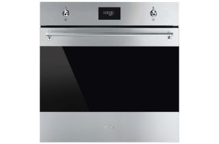 Smeg SFP6301TVX 60cm Classic Pyrolytic Multifunction Single Oven - Stainless Steel