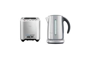 Sage BTA825UK the Smart Toast 2-Slice Toaster with SKE825BSS the Smart Kettle - Stainless Steel