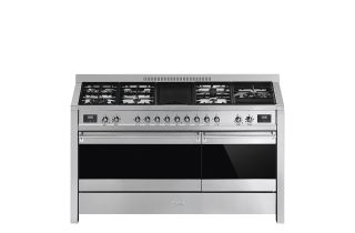 Smeg A5-81 150cm Opera Dual Fuel Range Cooker - Stainless Steel