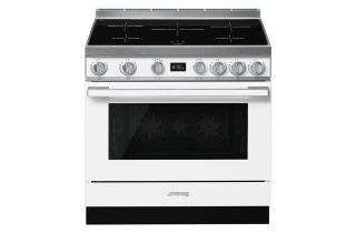 Smeg CPF9IPWH 90cm Portofino Electric Range Cooker - White