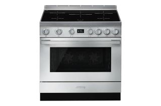 Smeg CPF9IPX 90cm Portofino Electric Range Cooker - Stainless Steel