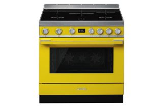 Smeg CPF9IPYW 90cm Portofino Electric Range Cooker - Yellow