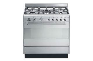 Smeg SUK91MFX9 90cm Concert Dual Fuel Range Cooker - Stainless Steel