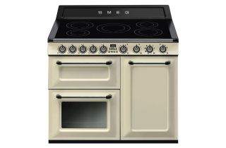 Smeg TR103IP 100cm Victoria Electric Range Cooker - Cream