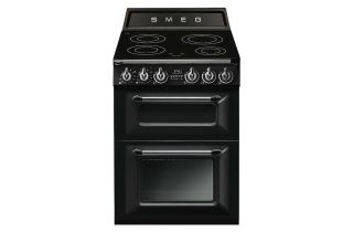 Smeg TR62IBL 60cm Victoria Electric Range Cooker - Black