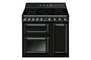 Smeg TR93IBL2 90cm Victoria Electric Range Cooker - Black