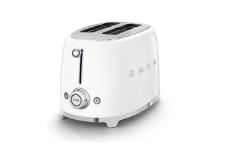 Smeg TSF01WHUK 50's Style Two Slice Toaster - White