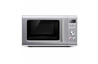 Nearly New - Sage SMO650SIL4GE the Compact Wave Soft Close Microwave - Stainless Steel