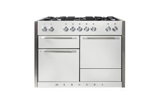Mercury 1200 Dual Fuel Range Cooker - Snowdrop