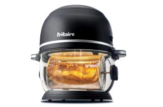 Fritaire Self-Cleaning Glass Bowl Air Fryer - Black