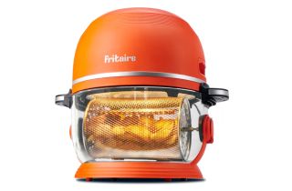 Nearly New - Fritaire Self-Cleaning Glass Bowl Air Fryer - Orange