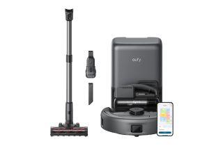 Eufy E20 3-in-1 Robot, Cordless & Handheld Vacuum Cleaner - Black & Grey