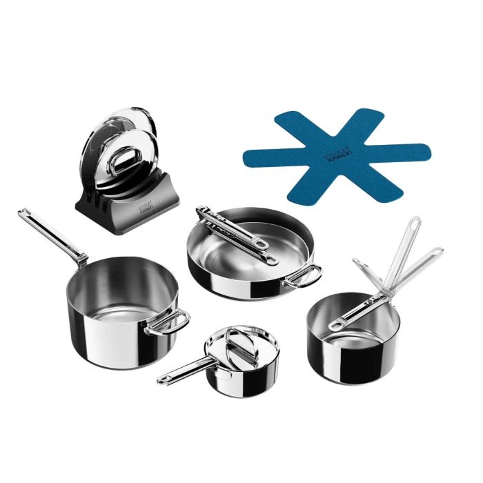Joseph Joseph Space Steel Folding Handle 5-Piece Cookware Set main product photo