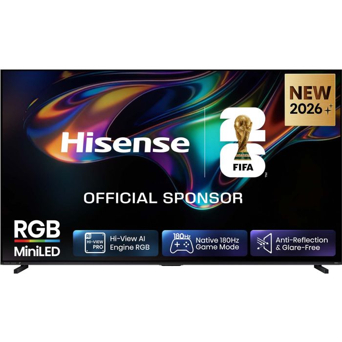 Hisense 100UR8STUK 100" 4K RGB Mini LED Smart TV (2026) main product photo
