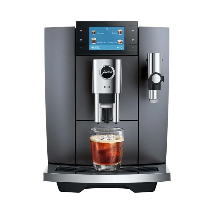 Jura 15718 E10 Bean to Cup Coffee Machine - Onyx Grey main product photo
