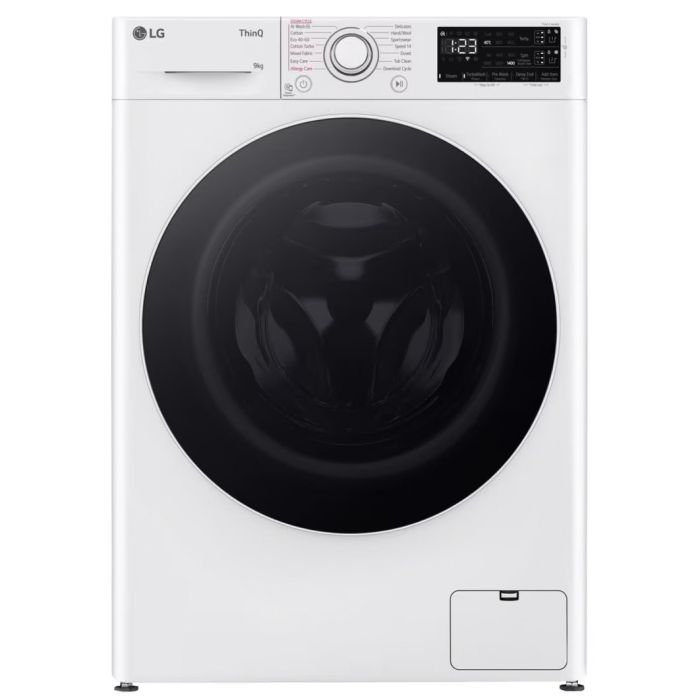 LG F4Y509WWLA1 EZDispense 9kg Washing Machine - White main product photo