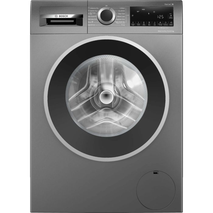 Bosch WNG254R1GB Series 6 10.5kg/6kg Washer Dryer - Cast Iron Grey main product photo